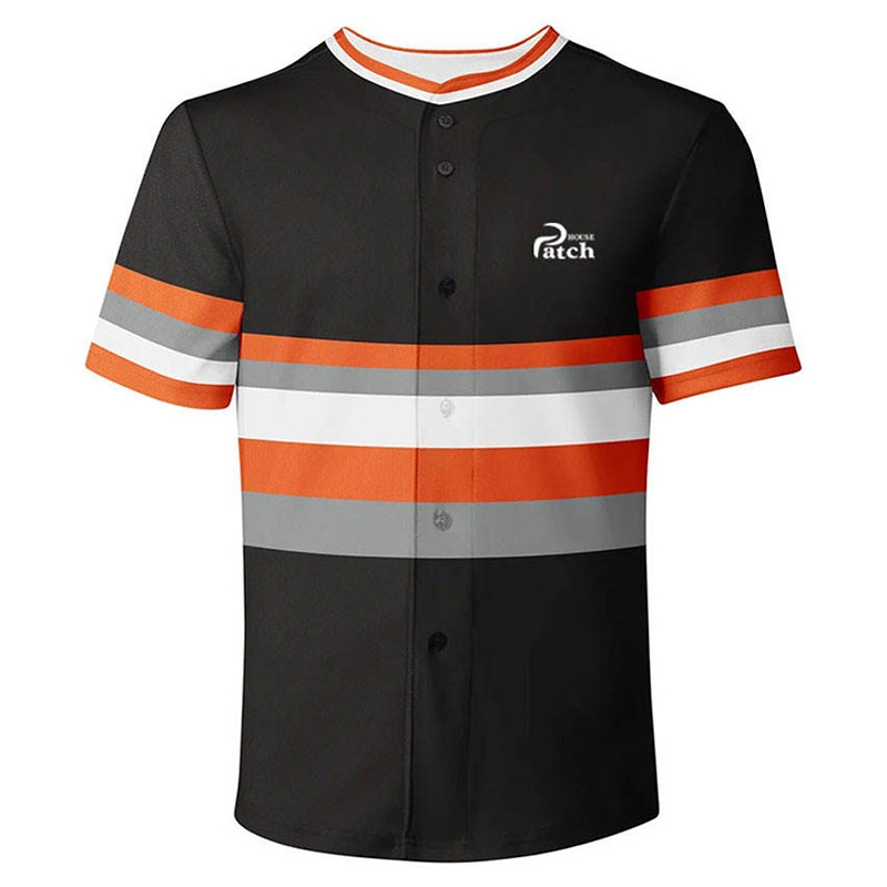 Baseball Jersey For Men Lightweight Fabric And Comfortable Fit Ideal For Practice Games With Material And Stylish Look