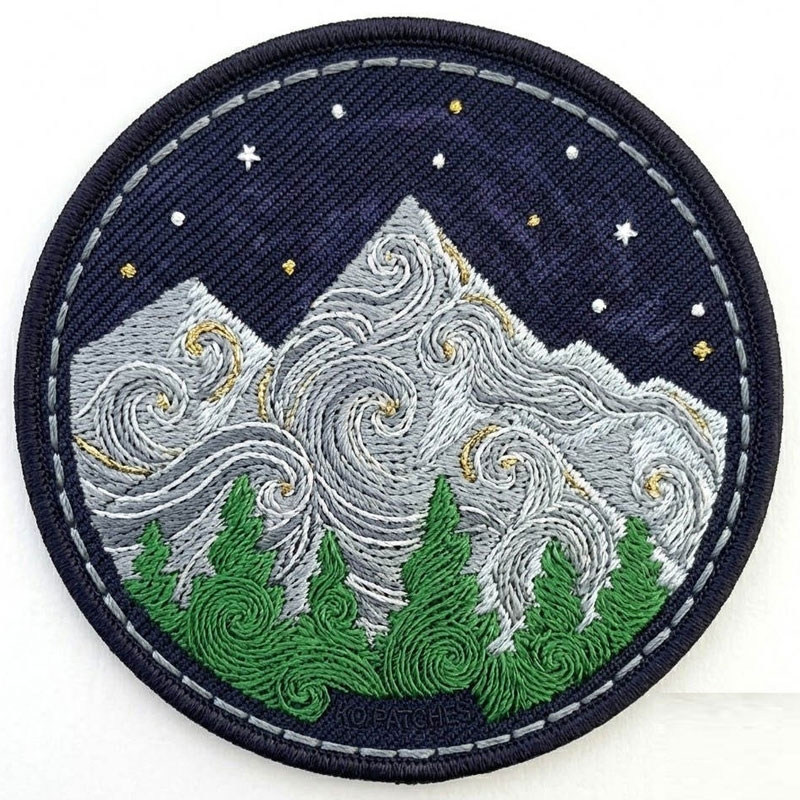 High Quality Woven Patches With Fine Thread Detail For Fashion Apparel And Uniform Branding