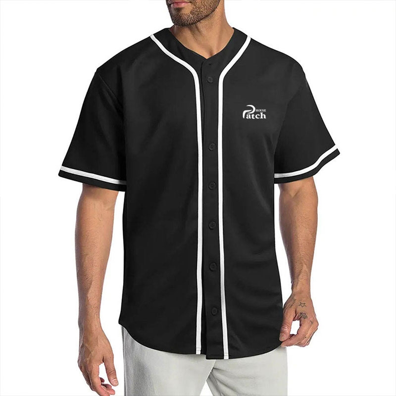 Men Baseball Jersey Comfortable Fit Fabric Quick Dry Ideal For Sports Training And Game Wear With Modern Athletic Style