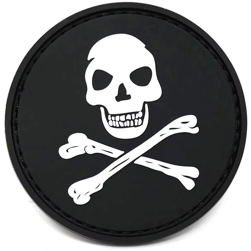 Stylish Pvc Patches For Men And Women Apparel With Modern Creative 3D Graphic Design Look