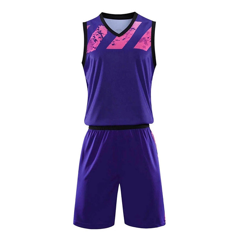 Top Quality Men Basketball Uniform Full Team Apparel With Jersey Shorts Lightweight Durable Sports Wear Perfect Adult Players